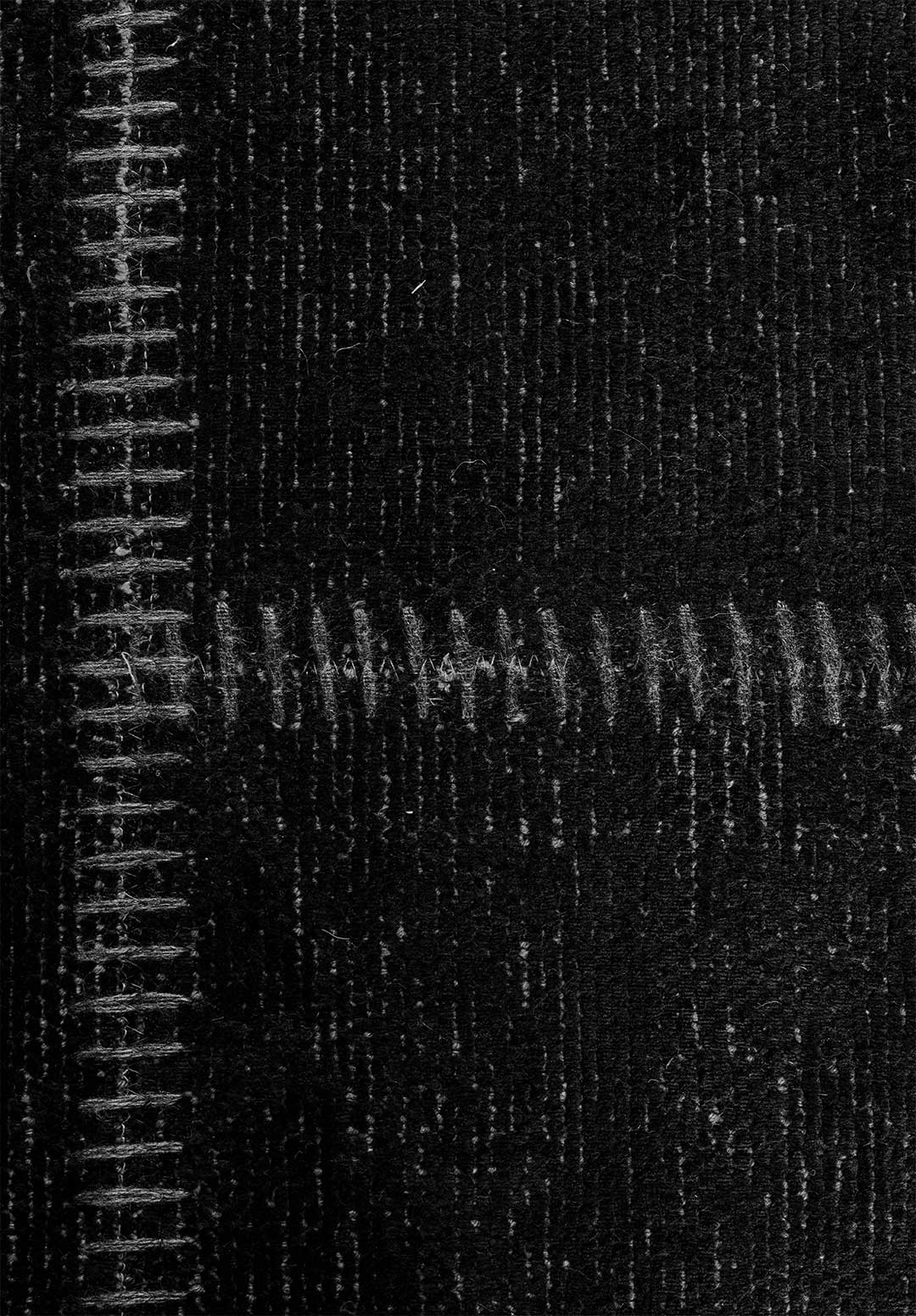 Patch Black Rug