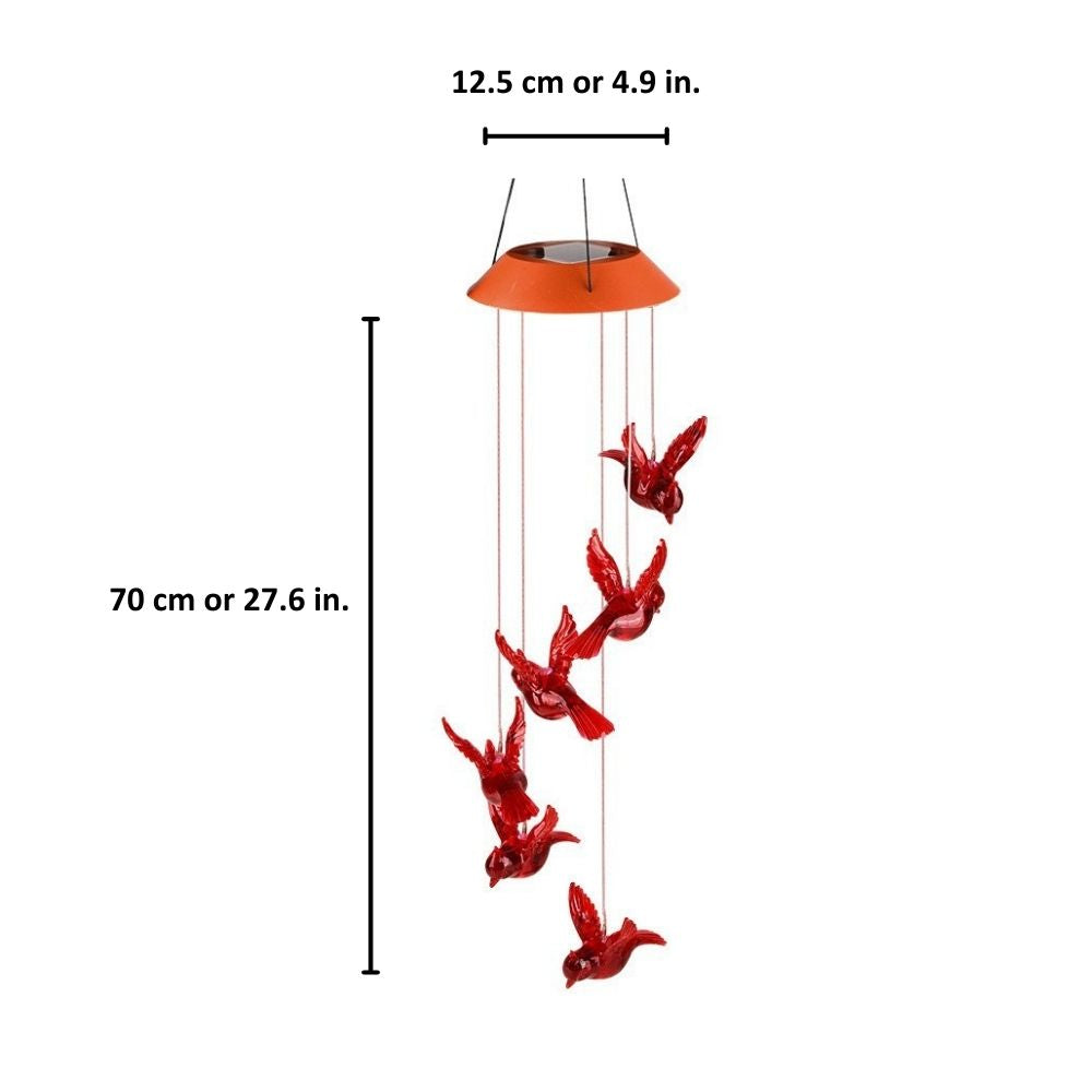 Lampe solaire Red Bird