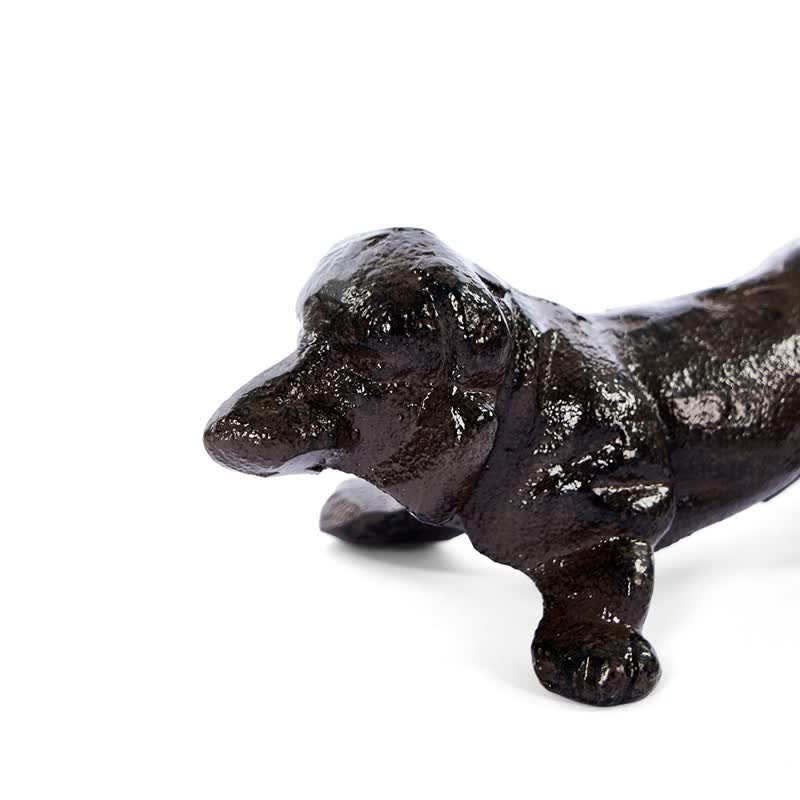 Cast Iron Dog Paper Towel Holder