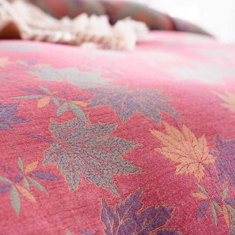 Rustic Maple Leaf Cotton Bedding Set(4PCS)