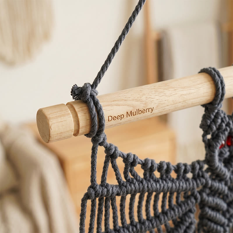 Boho Bat Macrame Wall Hanging