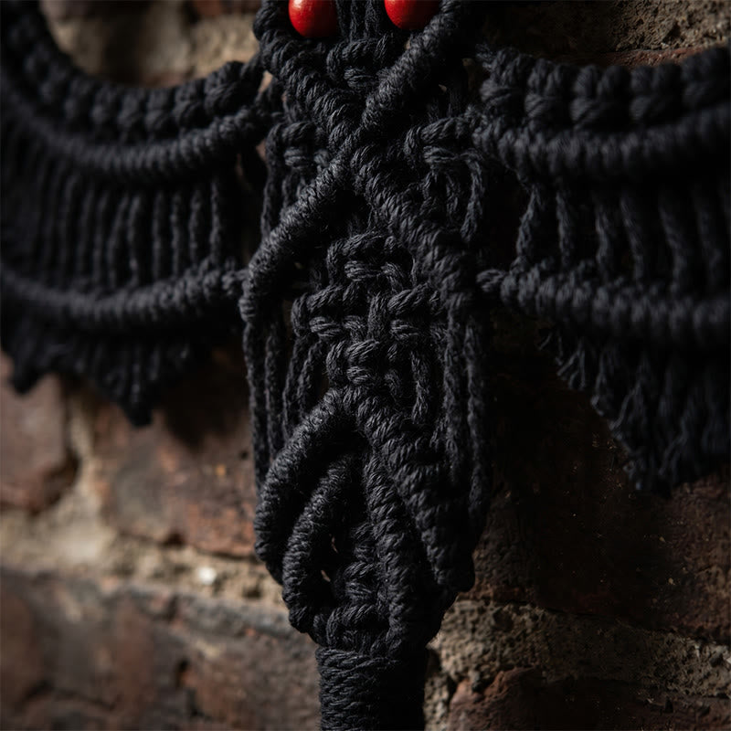 Magic Pentagram Bat Wall Hanging