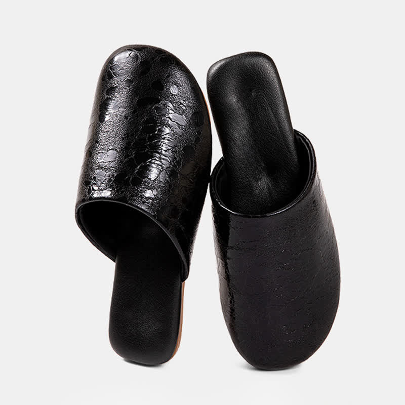 Vintage Marble Pattern Indoor Slippers