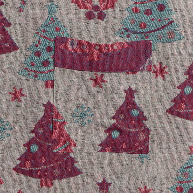 Christmas Tree Cotton Gauze Kimono Robe