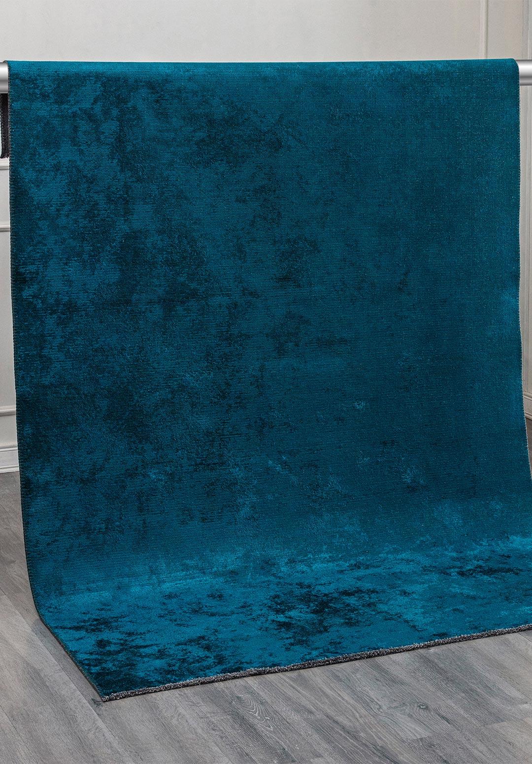 Plain Cyan Rug