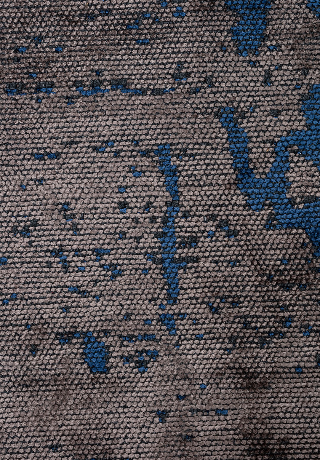 Verona Navy Blue - Dark Grey Rug