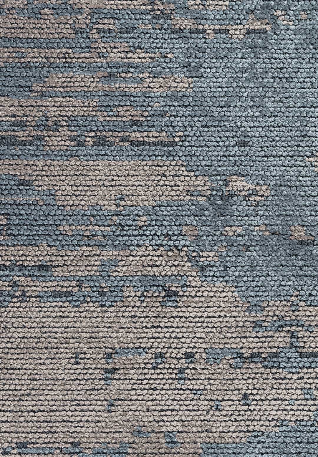 Stream Beige - Blue Rug