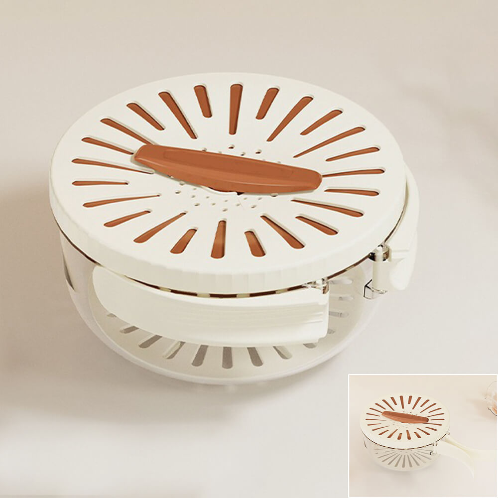 2-in-1-Abflusskorb-Aufbewahrungsbehälter