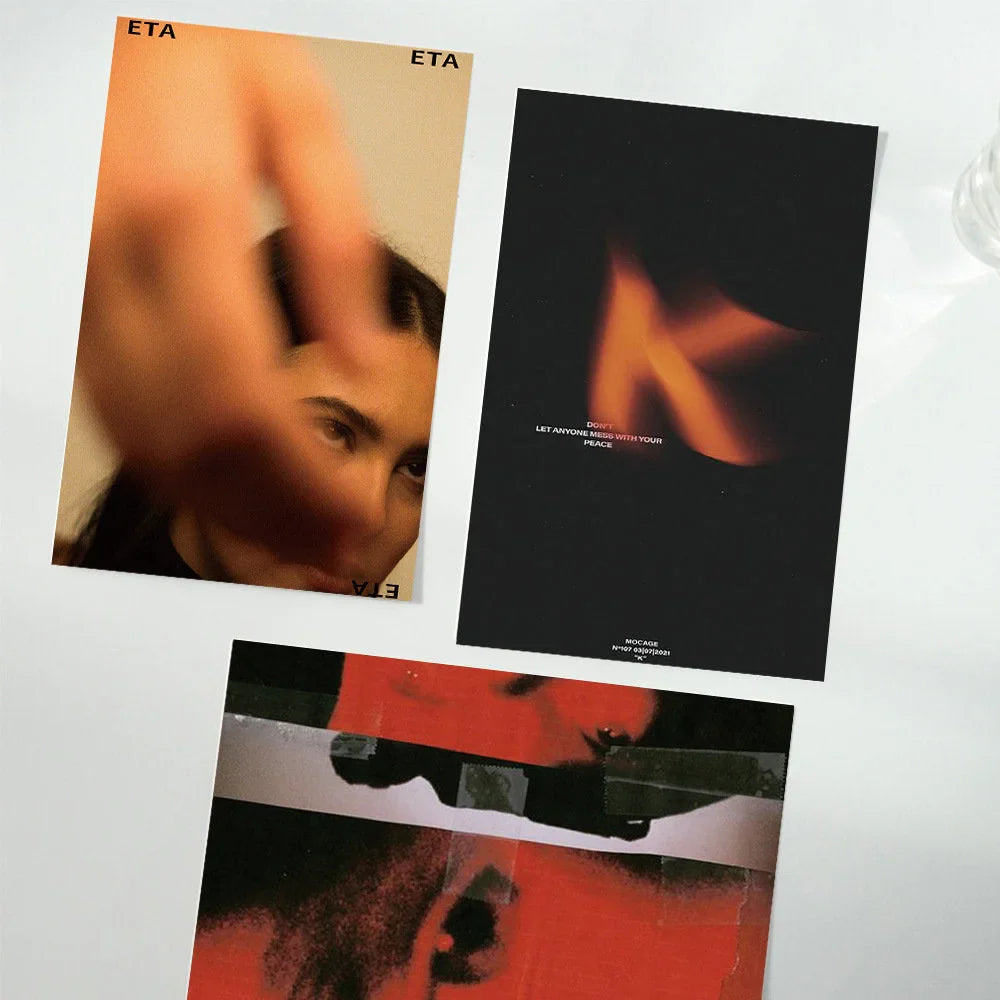 Moody Cinematic Wall Collage Kit