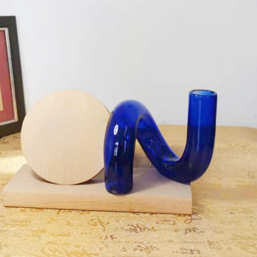 Nordische Twist-Blumenvase