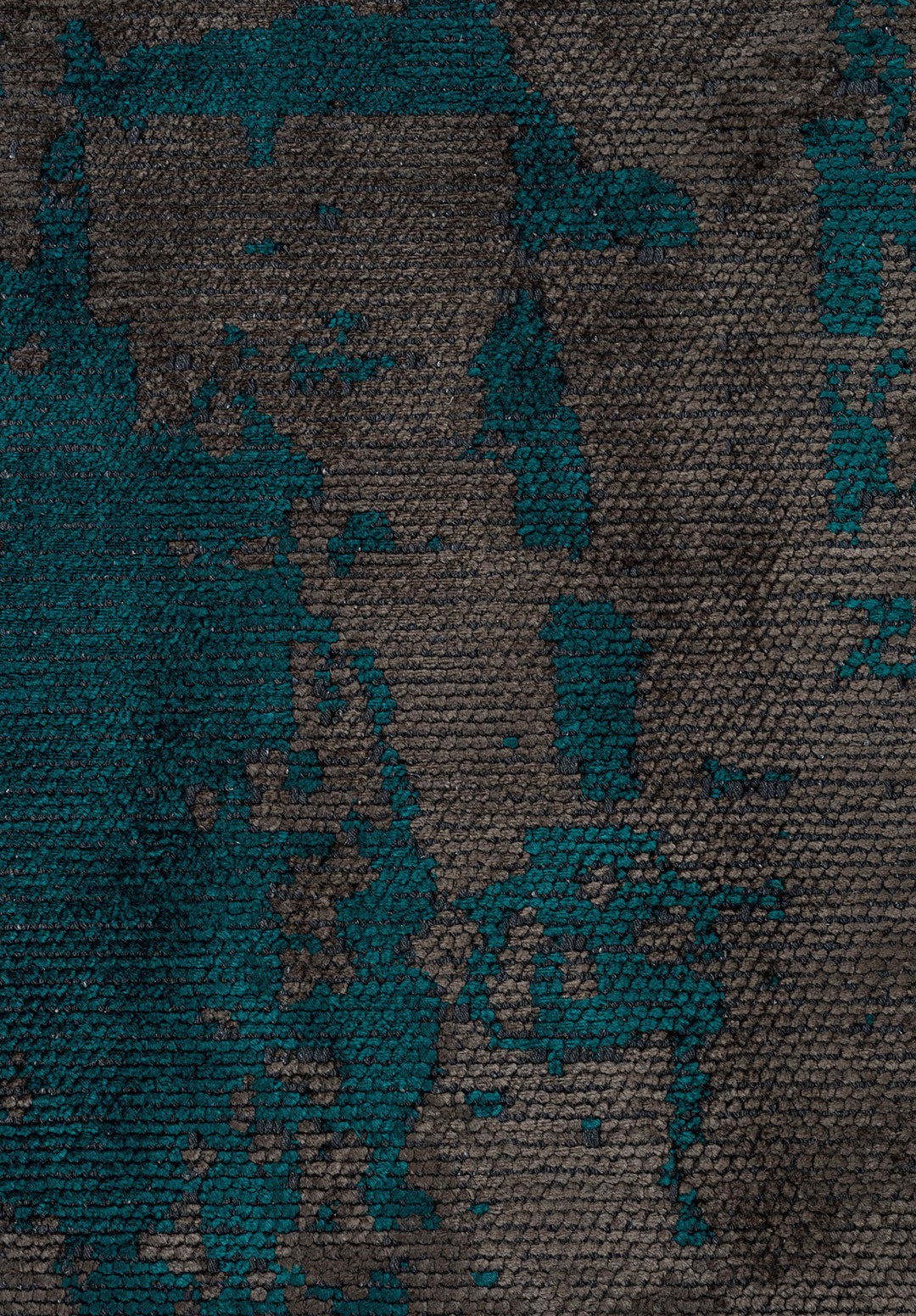 Paint Dark Turquoise - Anthracite Rug