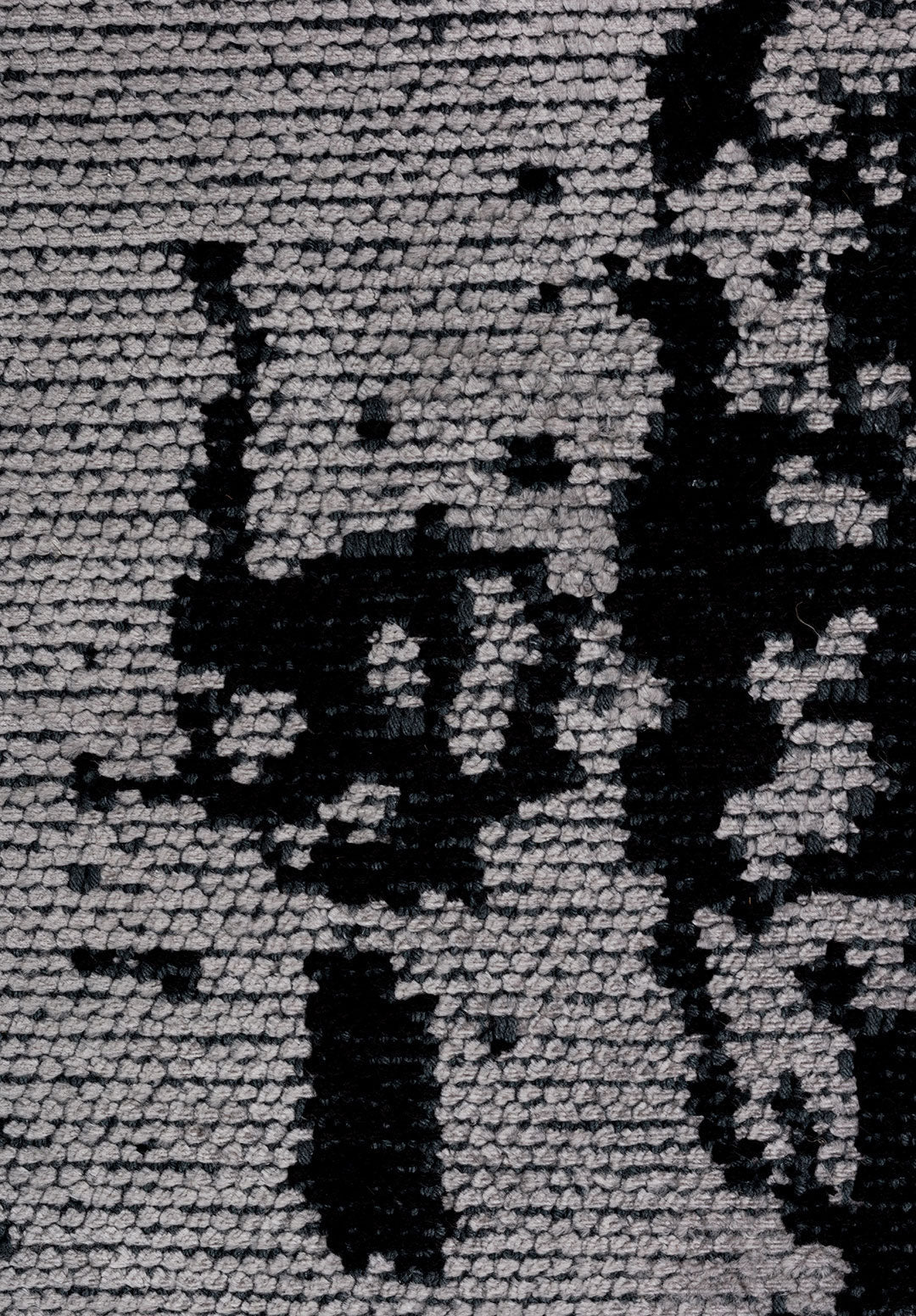Paint Black - Light Grey Rug