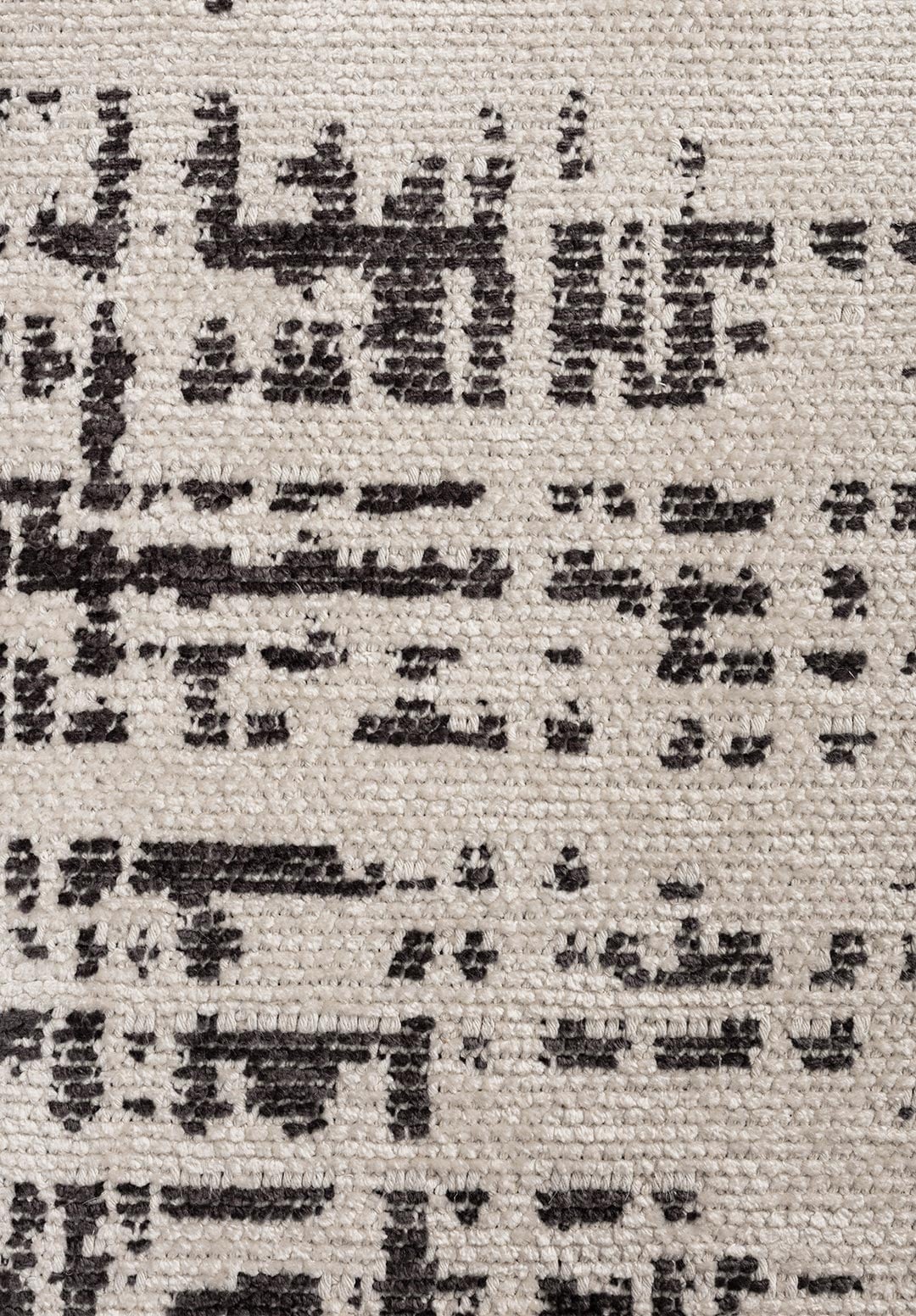 Space Ecru - Charcoal Rug