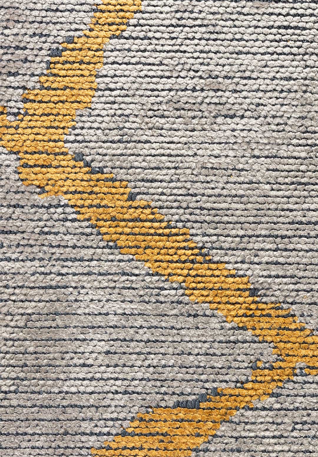 Grid Beige - Mustard Rug