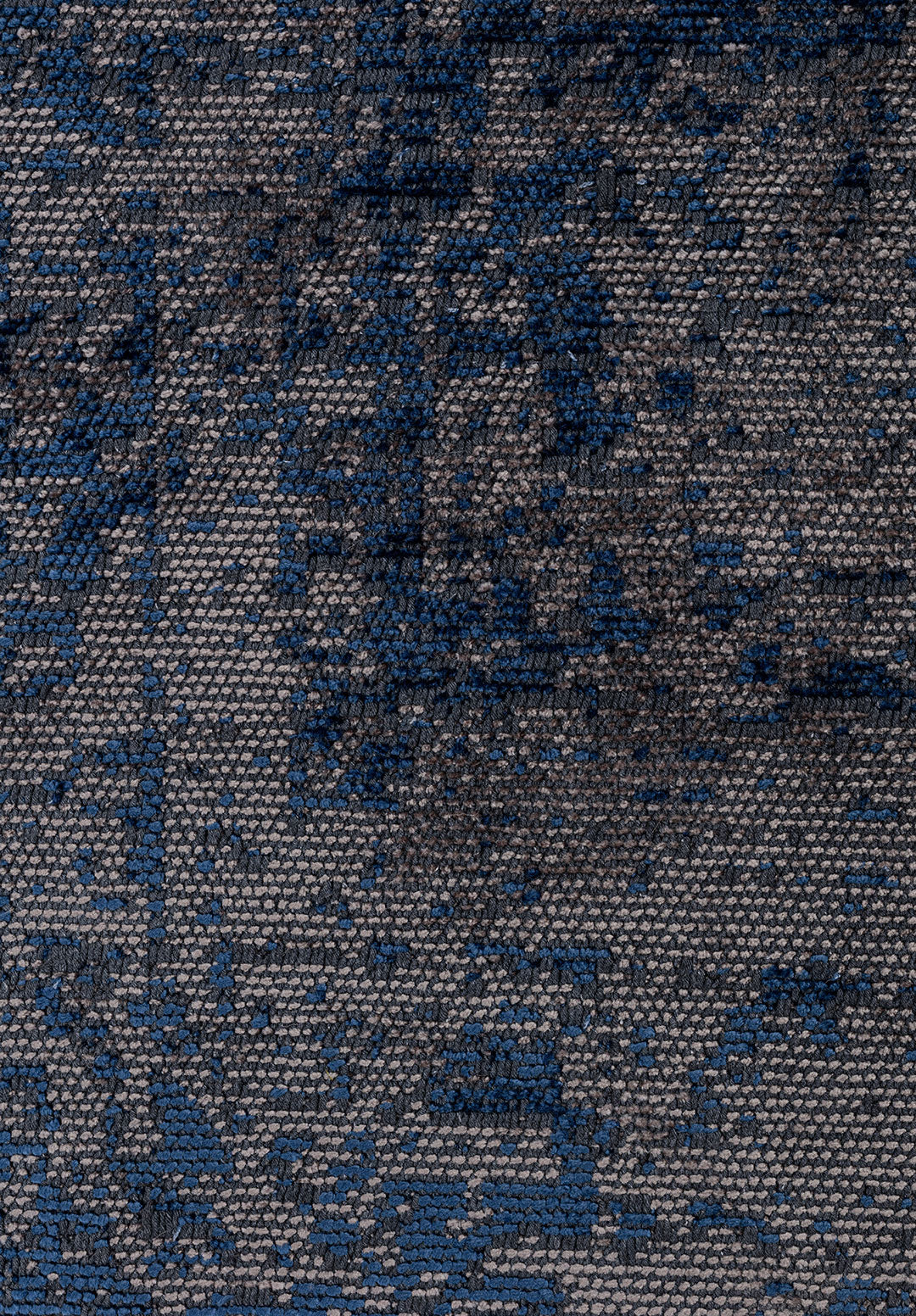 Medallion Grey - Navy Blue Rug