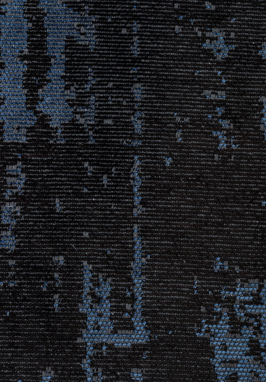 Horizon Black - Navy Blue Rug