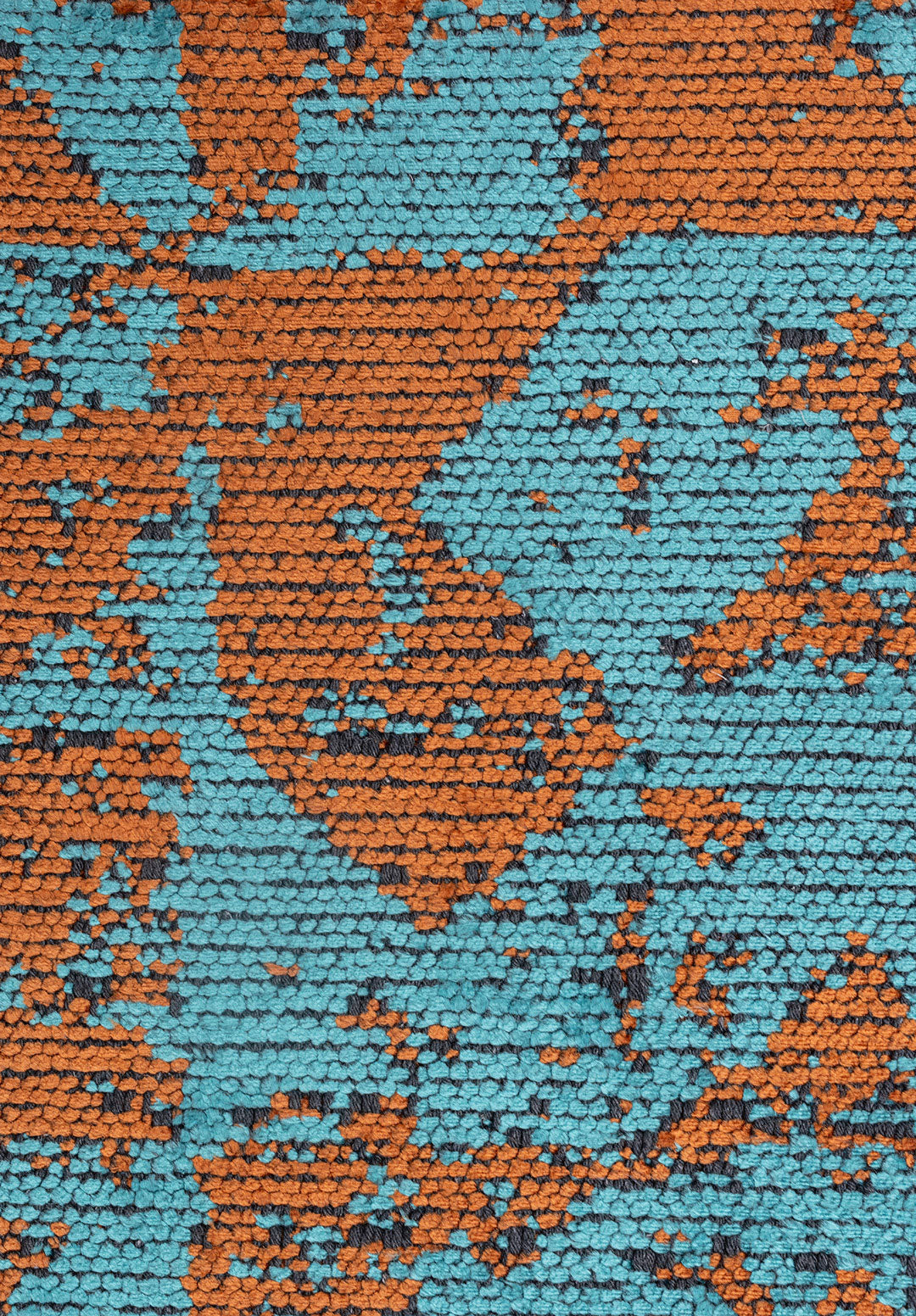 Triangle Terra - Turquoise Rug