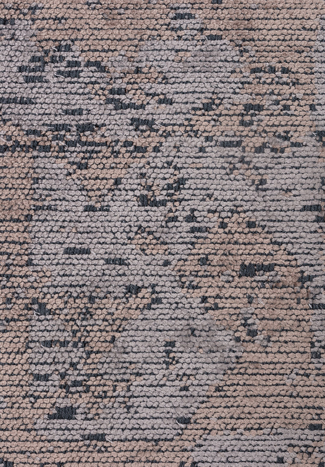 Triangle Nougat - Grey Rug