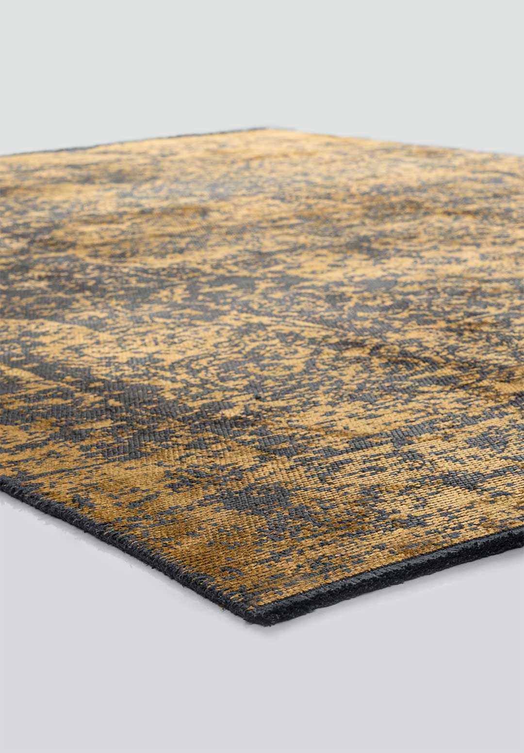 Glory Mustard - Anthracite Rug