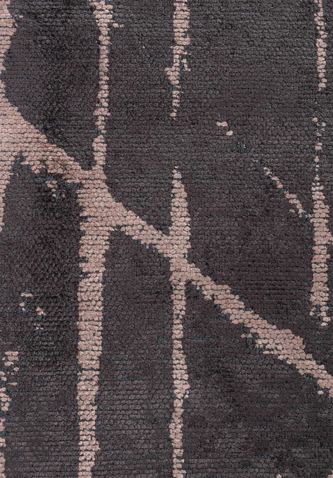 Crack Copper - Charcoal Rug
