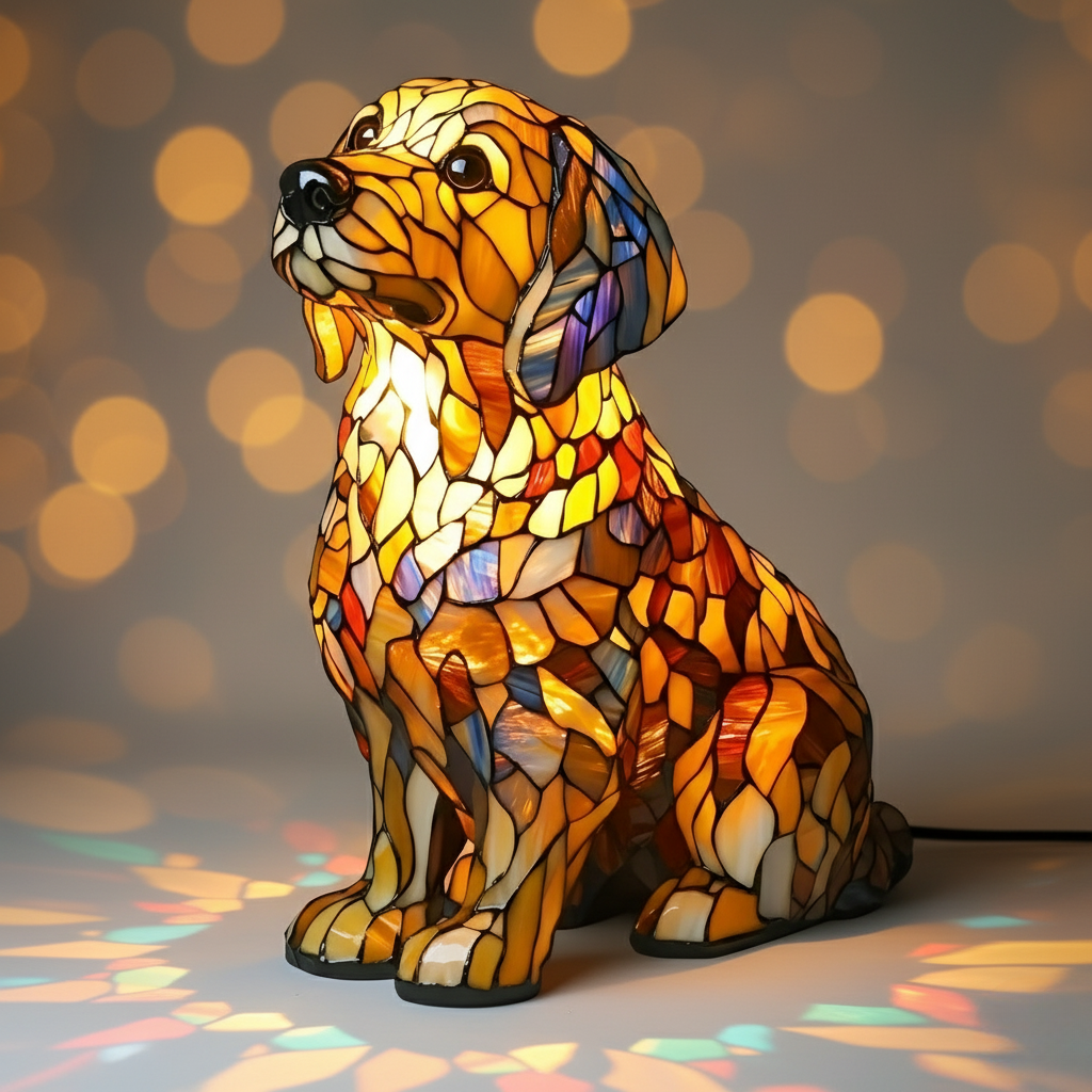 Lily, die spirituelle Golden-Retriever-Figur
