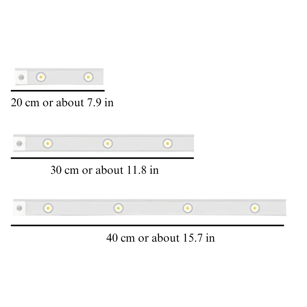 Bande lumineuse à détecteur de mouvement