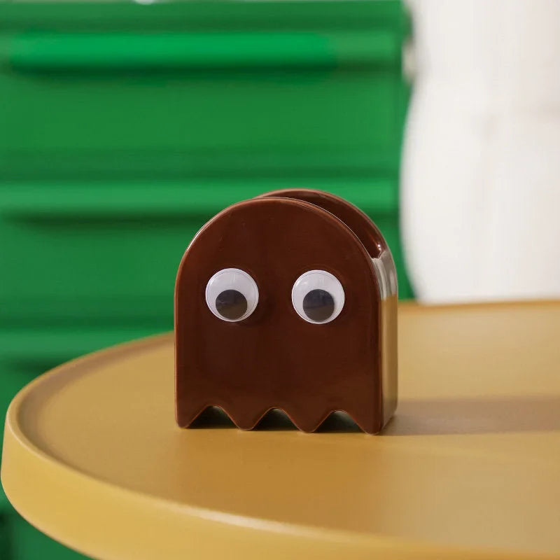 Glossy Retro Ghost Ceramic Pen Holder