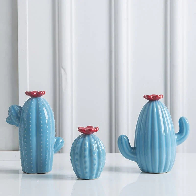 3 decorazioni per cactus nordici