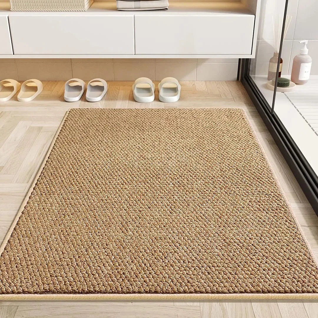 Tapis de porte géométrique ultra absorbant