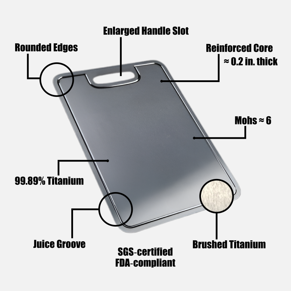 SmartChef™ | Titanium Cutting Board
