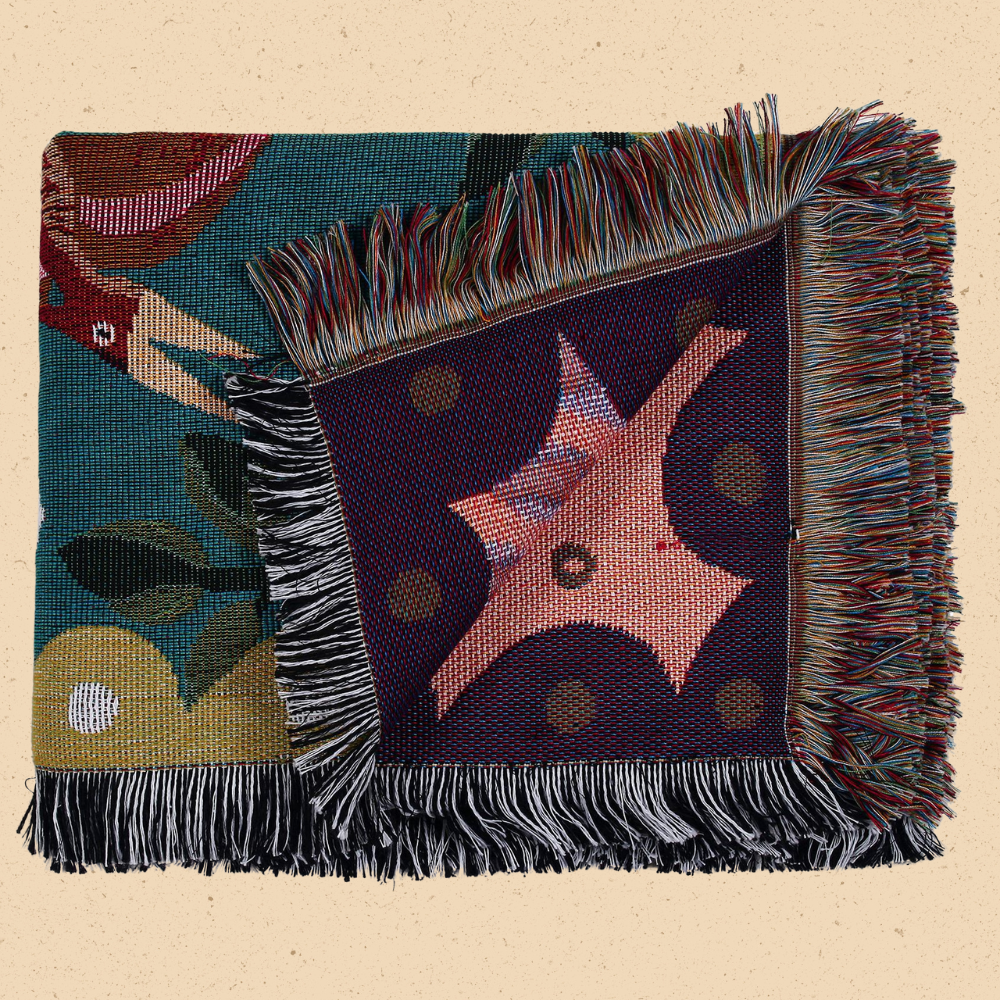 Couverture à motif dinosaure