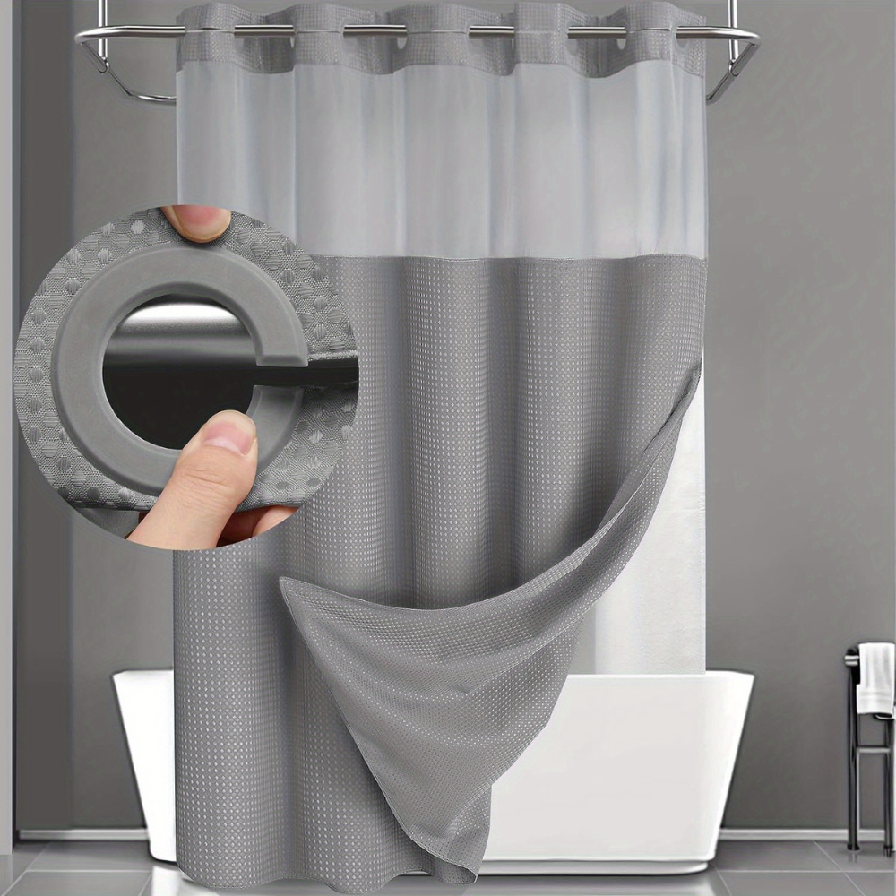 Rinova™ | No-Hook Shower Curtain
