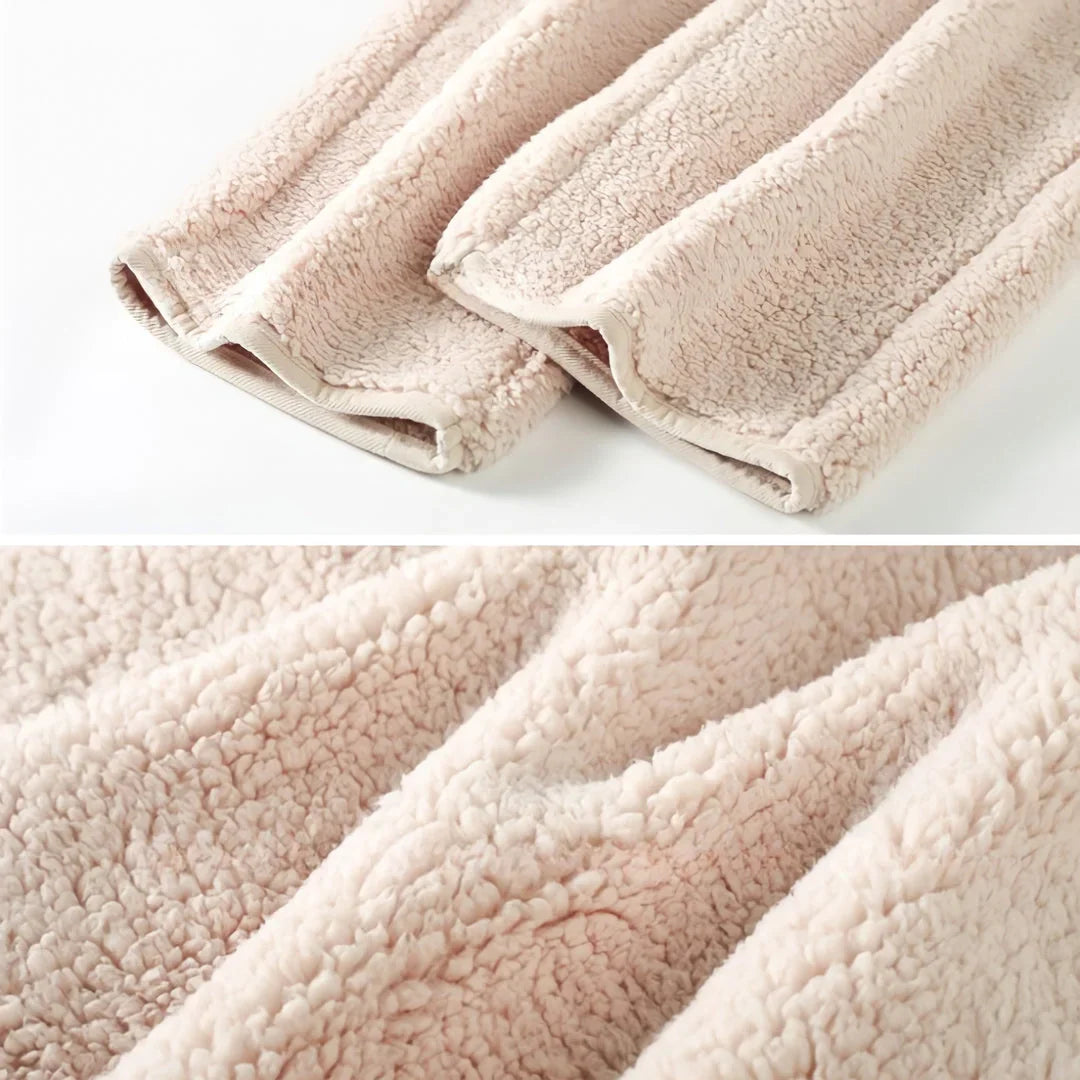 Plush Sherpa Fleece Pajama Set