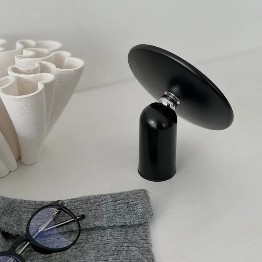 Sleek Minimalist 360° Rotating Desktop Mirror