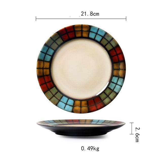 Ceramic Colorful Plates Plates