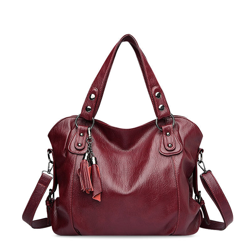 Chic Vegan Leather Tote