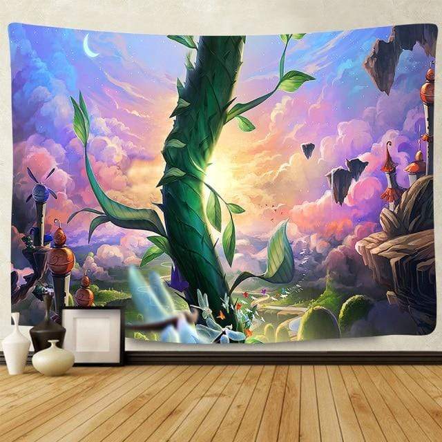 Colorful Cactus Desert Tapestry