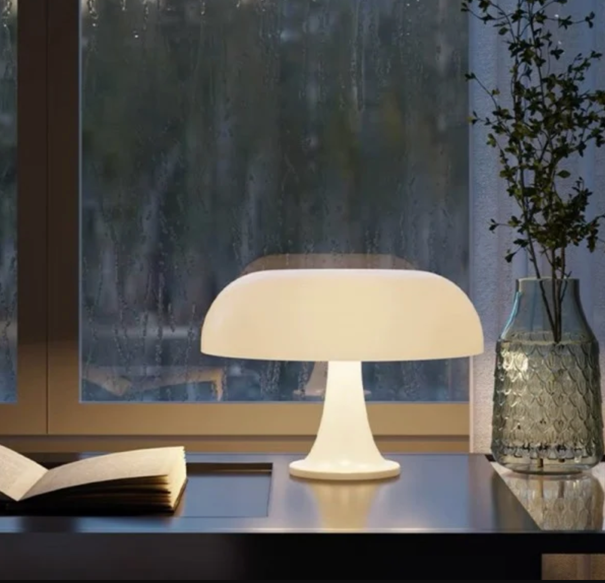 Cozy LED Mushroom Lamp