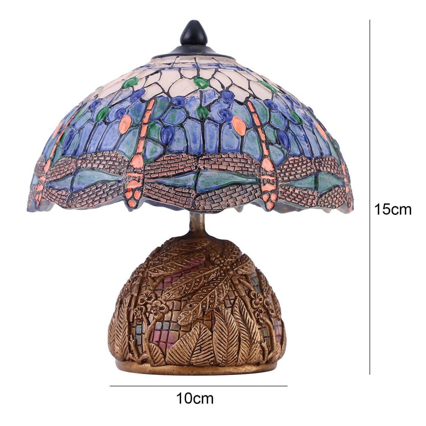 Dragonfly Floral Vintage Lamp