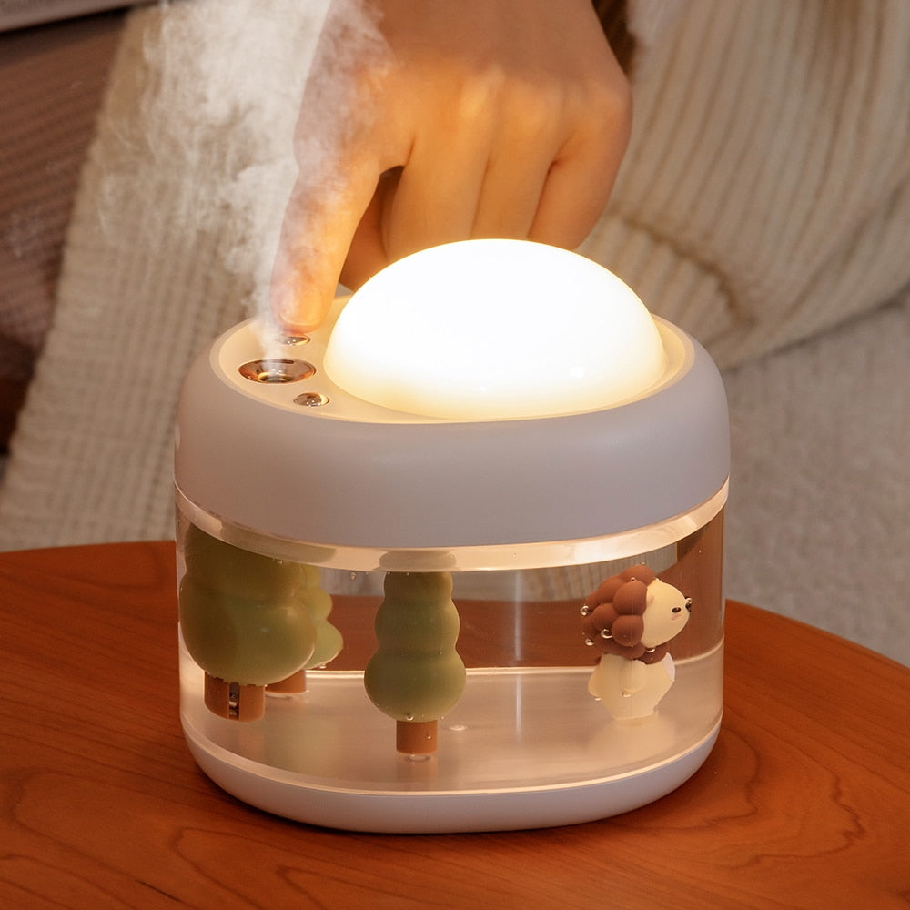 AuraPet 3-in-1 Humidifier & Projector Lamp