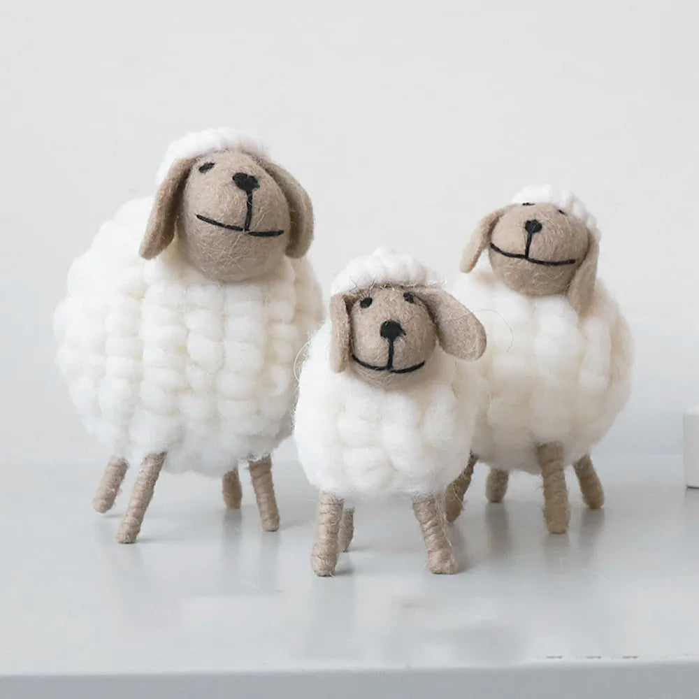 Figurines de moutons Baa