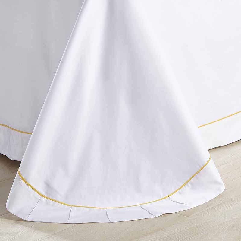 Abyad Rainbow Stitch Luxury Premium Hotel Cotton Bedding Set
