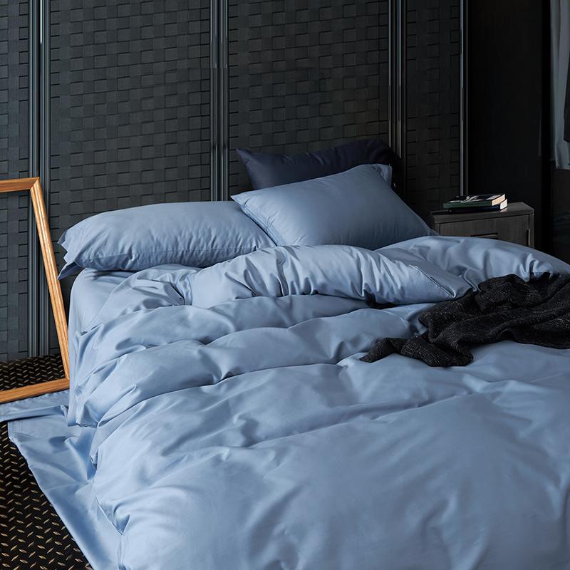 Klazida Arctic Blue Ultra Silky Soft Egyptian Cotton Bedding Set