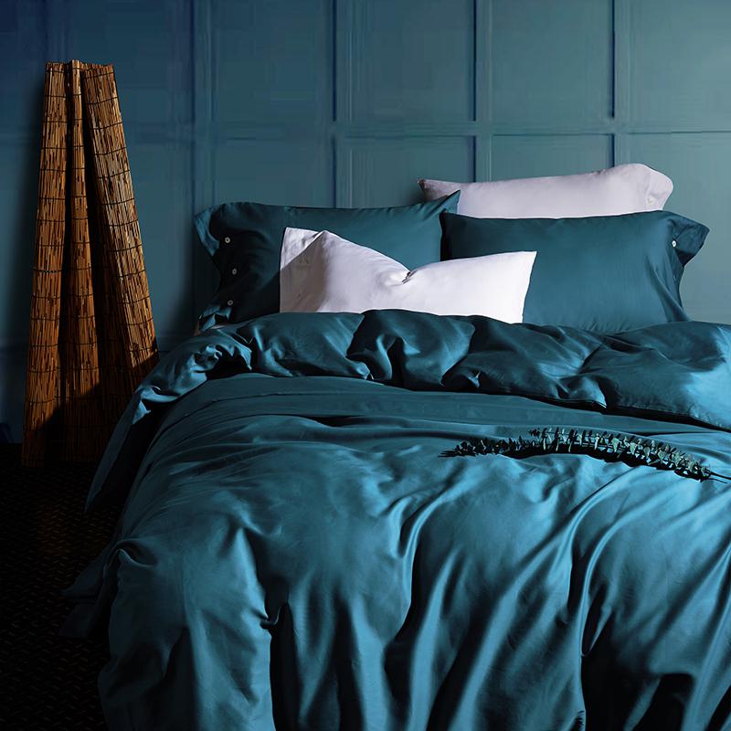 Klazida Deep Ocean Ultra Silky Soft Egyptian Cotton Bedding Set