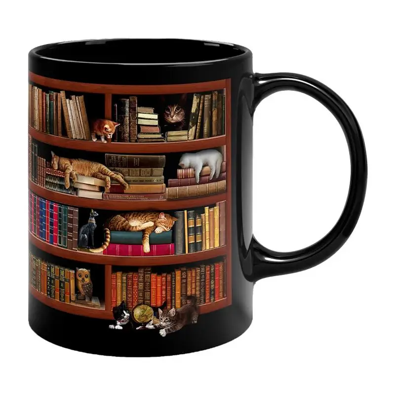 Kitty Book Nook Mug
