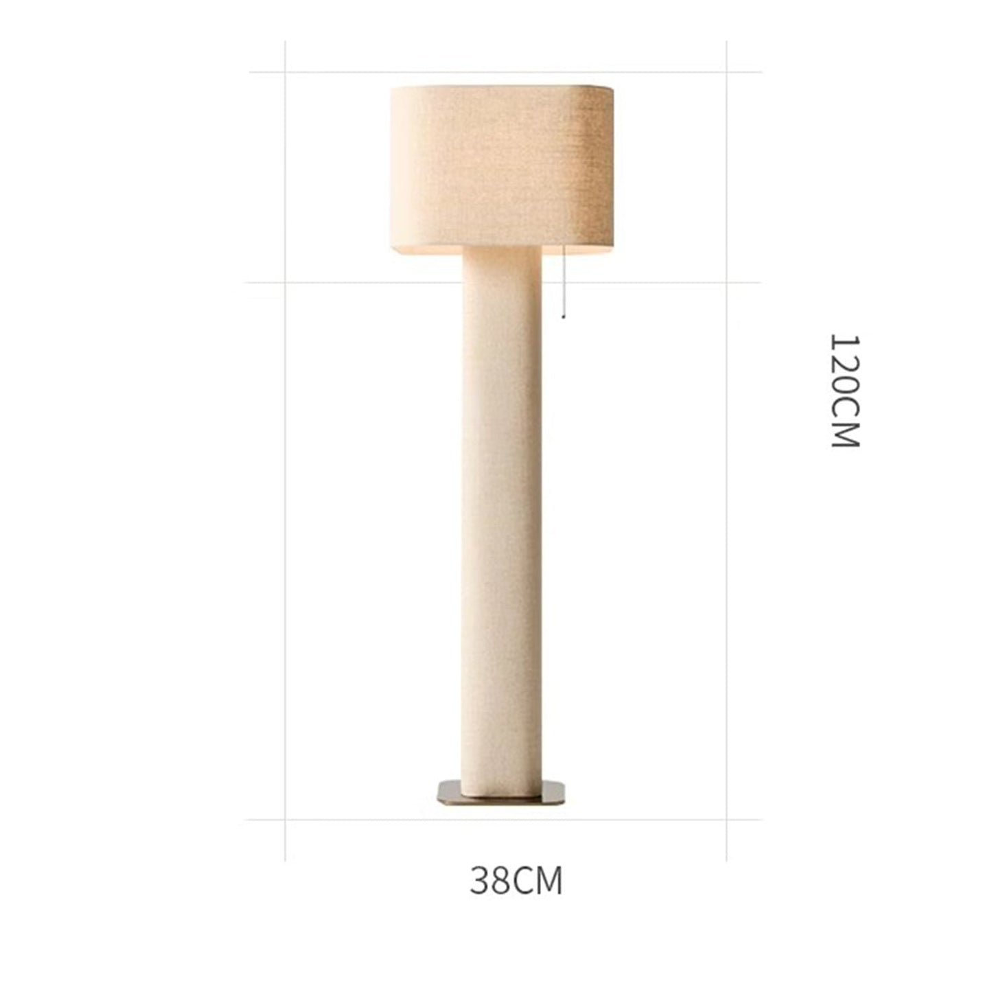 BAJE-2577 Japanische Stehlampe aus Holz