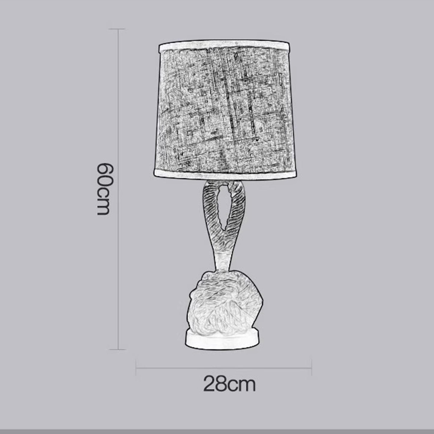 BAJE-2584 Retro Table Lamp