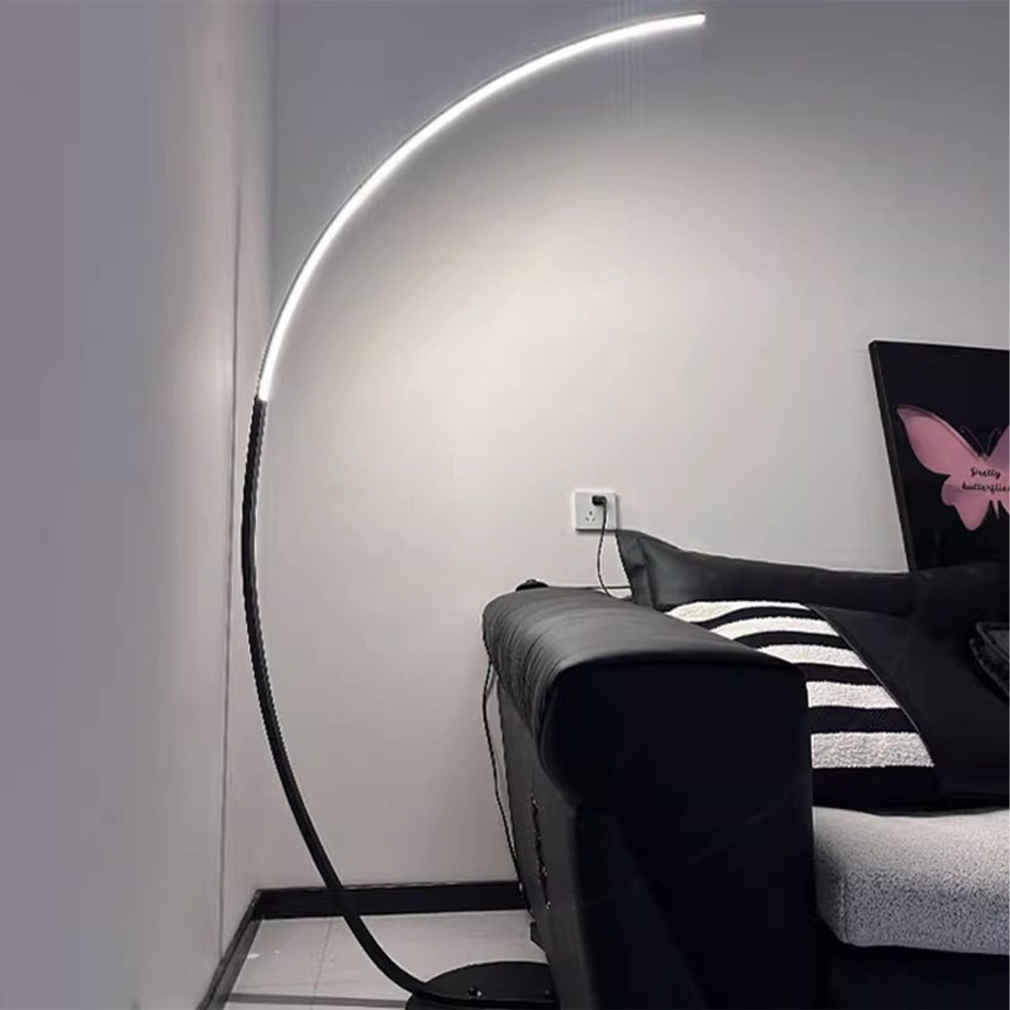 BAJE-2625 Half Moon Standing Lamp