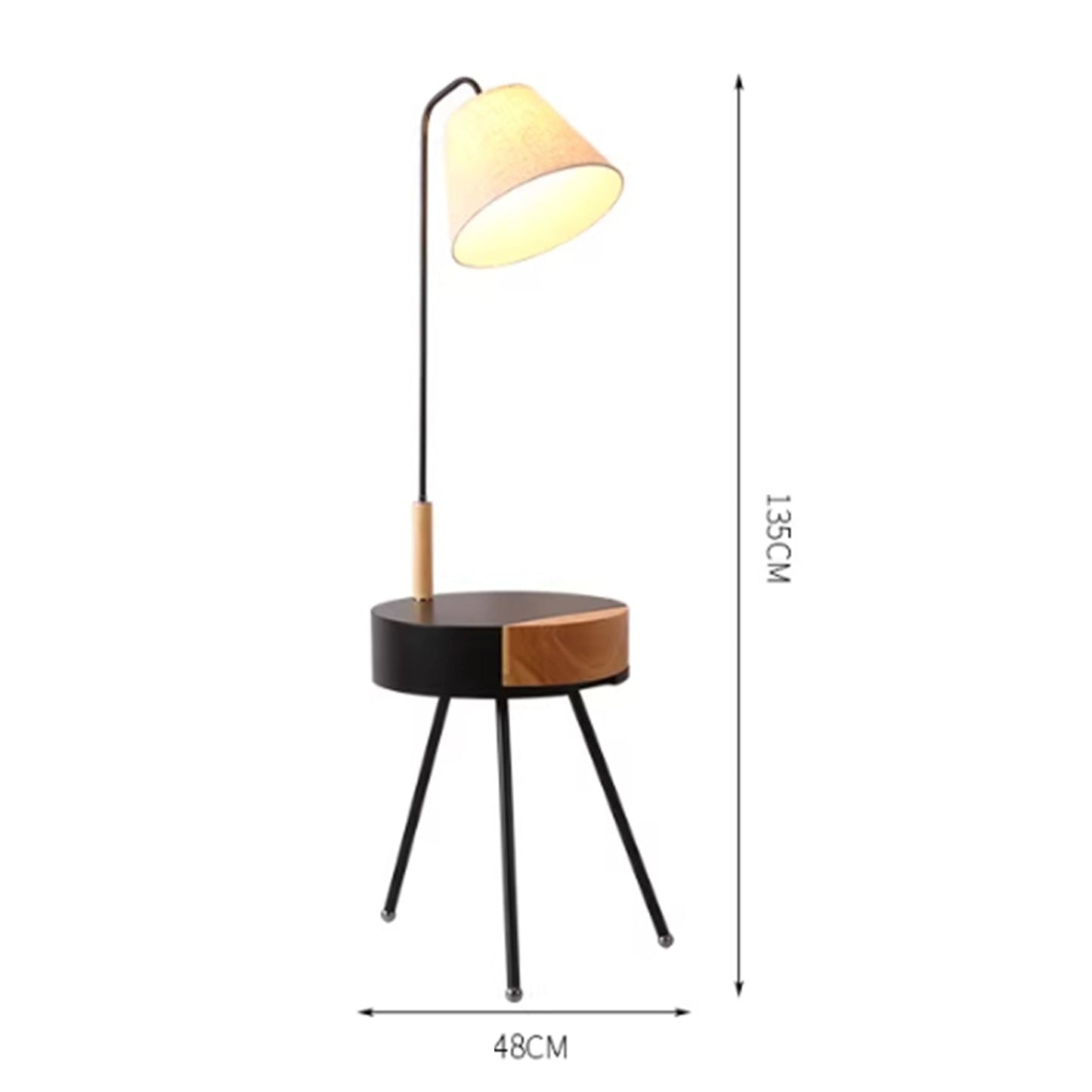 BAJE-2626 Scandinavian Side Table Lamp