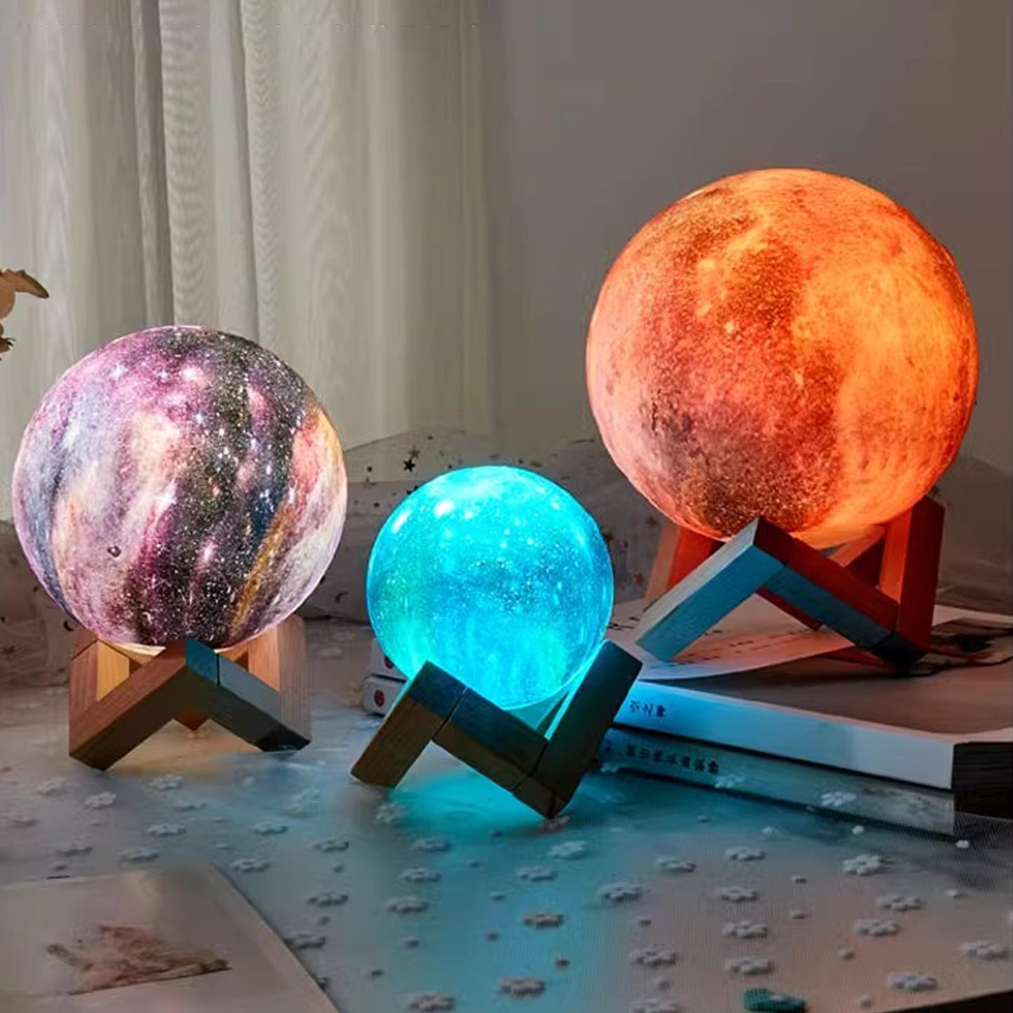 Lampe de chevet BAJE-2677 Pleine Lune